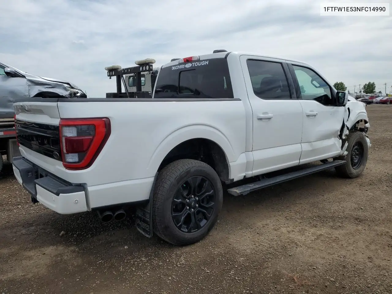 2022 Ford F150 Supercrew VIN: 1FTFW1E53NFC14990 Lot: 62604375