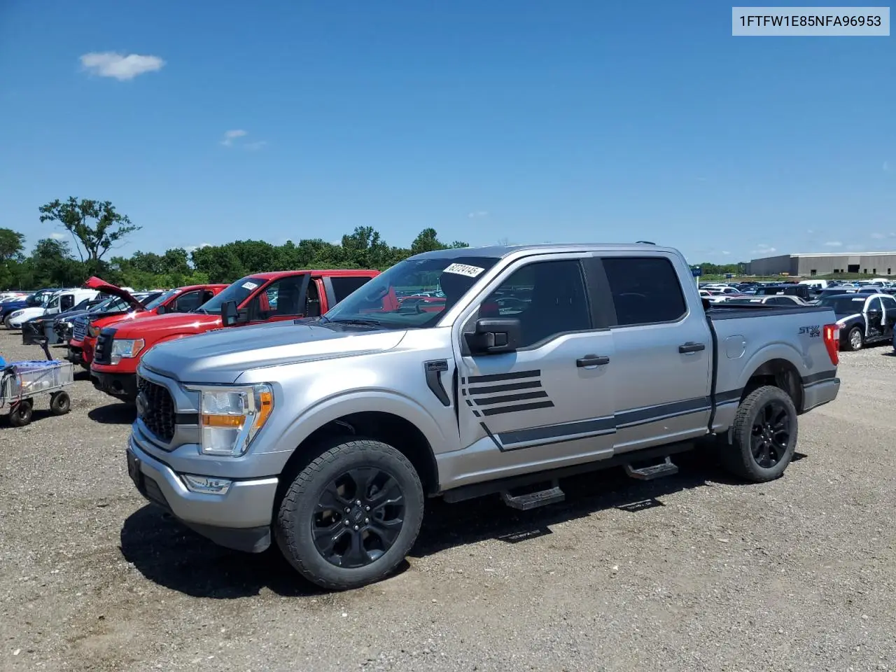 2022 Ford F150 Supercrew VIN: 1FTFW1E85NFA96953 Lot: 62724145