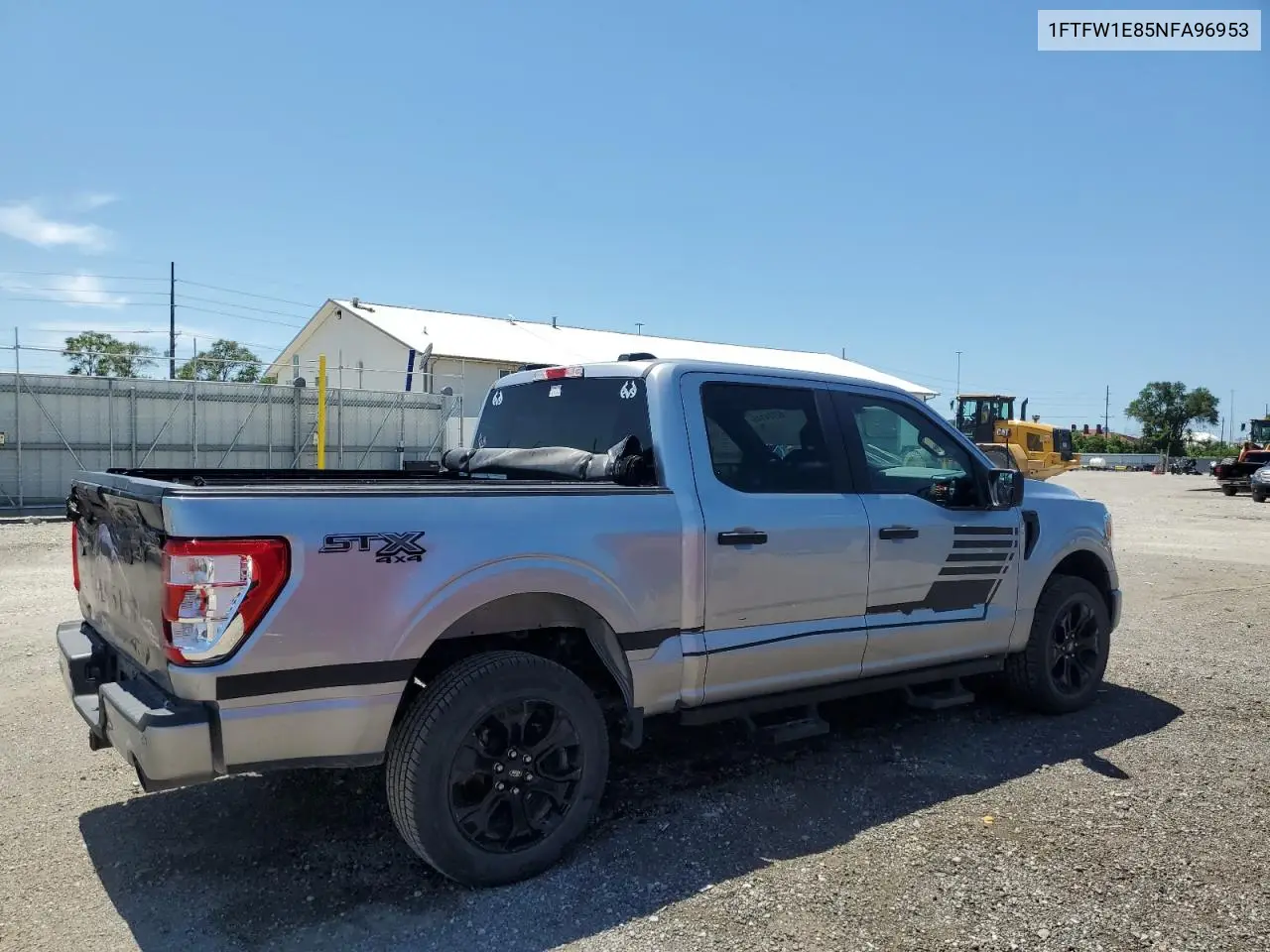 2022 Ford F150 Supercrew VIN: 1FTFW1E85NFA96953 Lot: 62724145