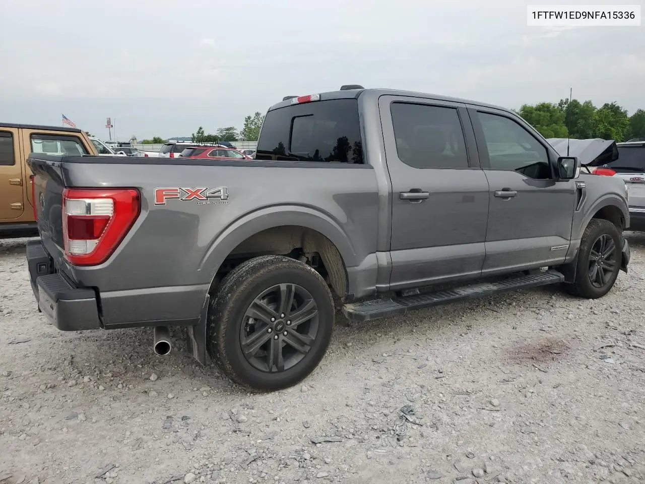 2022 Ford F150 Supercrew VIN: 1FTFW1ED9NFA15336 Lot: 62754075