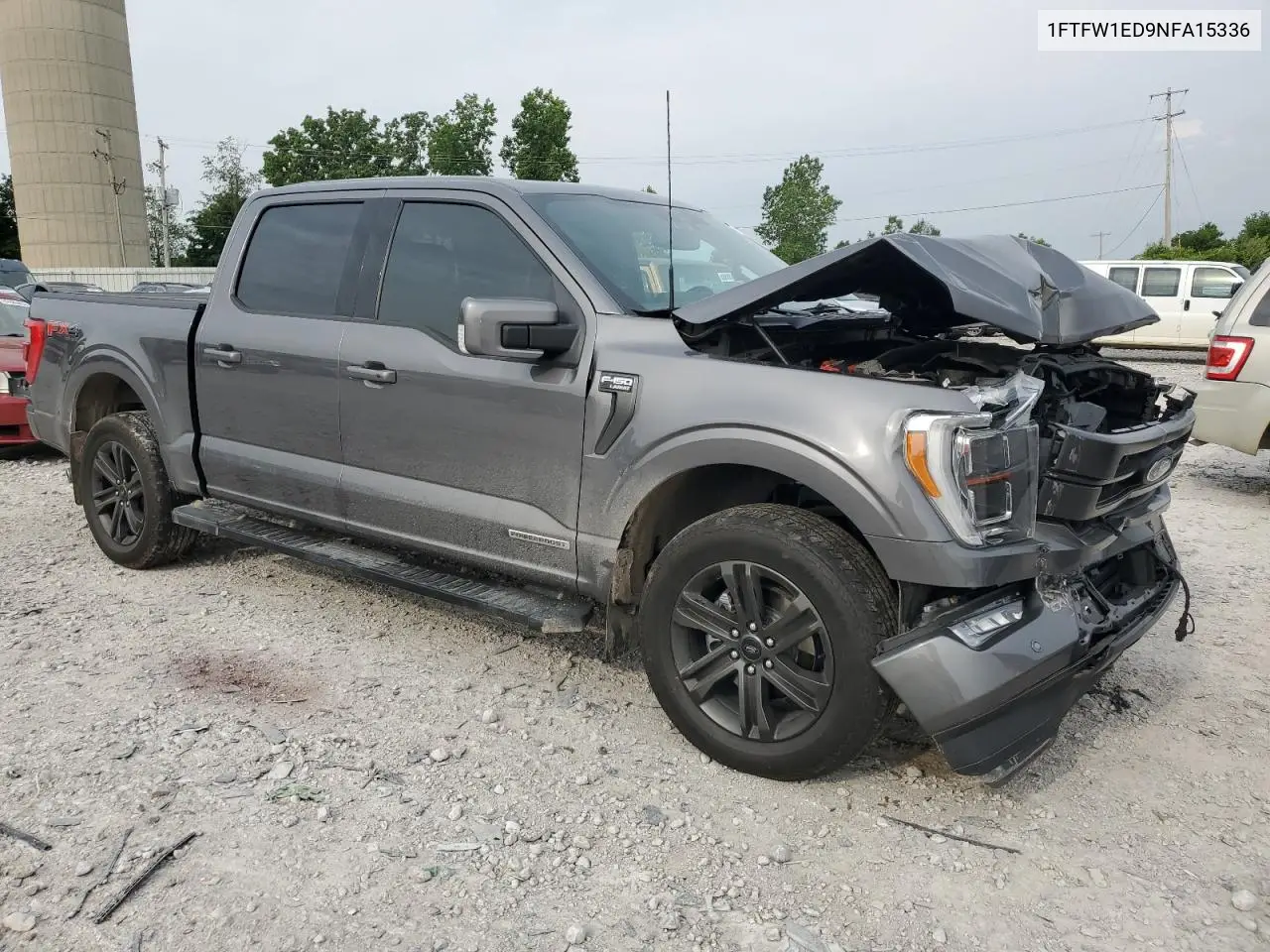 2022 Ford F150 Supercrew VIN: 1FTFW1ED9NFA15336 Lot: 62754075