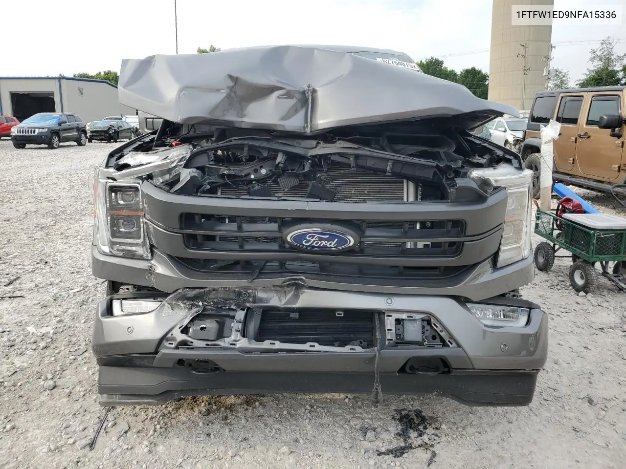 2022 Ford F150 Supercrew VIN: 1FTFW1ED9NFA15336 Lot: 62754075