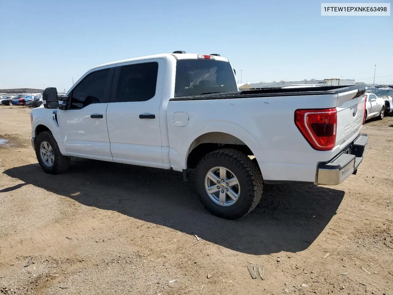 2022 Ford F150 Supercrew VIN: 1FTEW1EPXNKE63498 Lot: 62759735