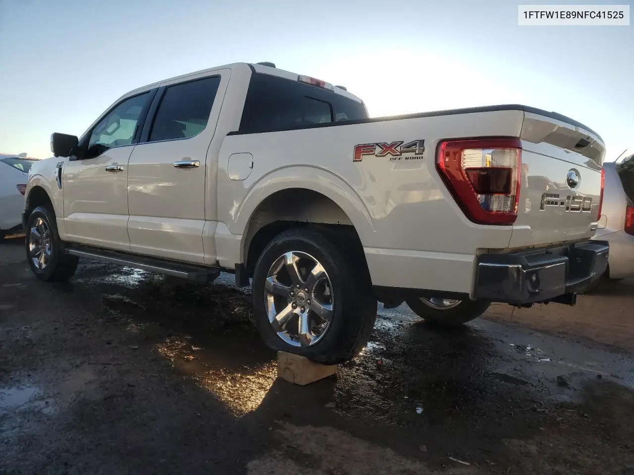 2022 Ford F150 Supercrew VIN: 1FTFW1E89NFC41525 Lot: 77626624
