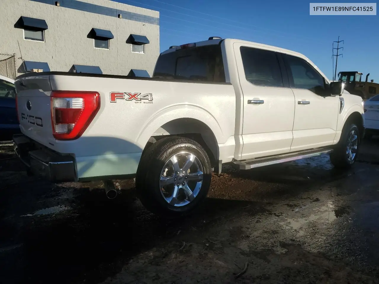2022 Ford F150 Supercrew VIN: 1FTFW1E89NFC41525 Lot: 77626624