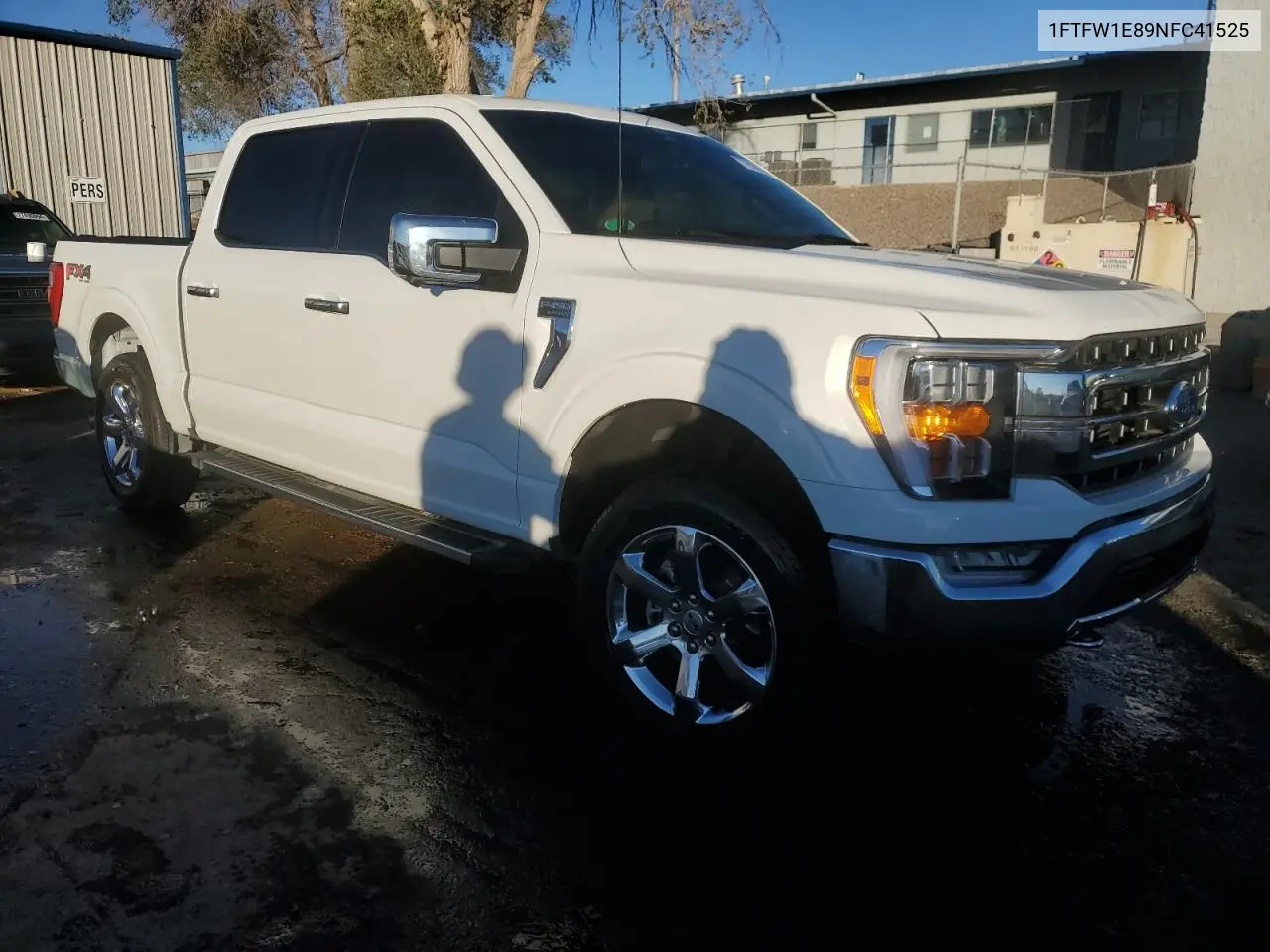 2022 Ford F150 Supercrew VIN: 1FTFW1E89NFC41525 Lot: 77626624