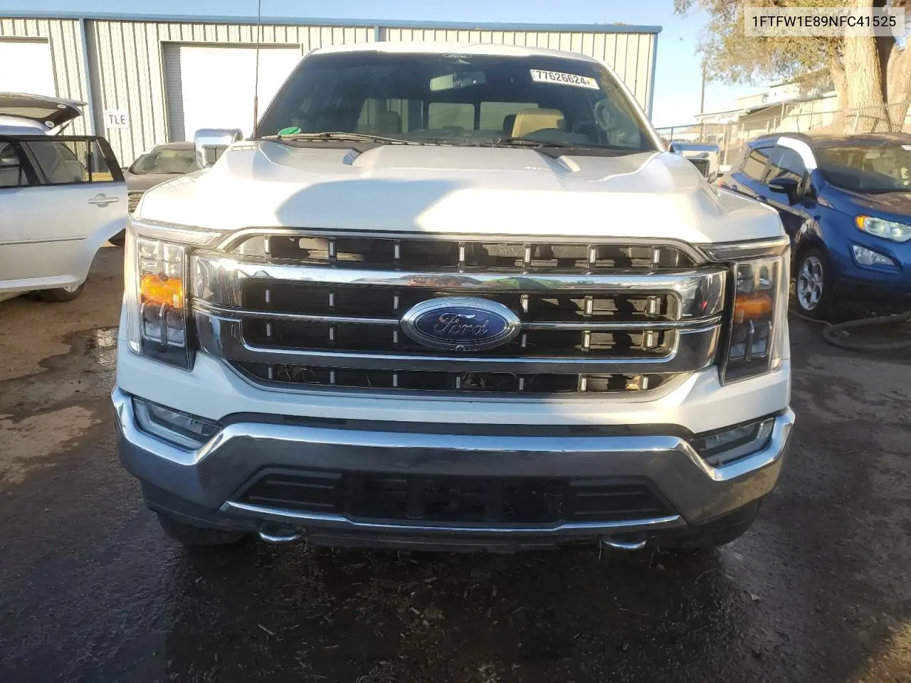 2022 Ford F150 Supercrew VIN: 1FTFW1E89NFC41525 Lot: 77626624