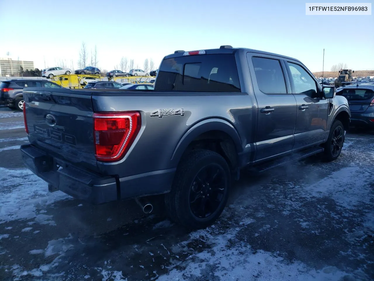 2022 Ford F150 Supercrew VIN: 1FTFW1E52NFB96983 Lot: 84740854