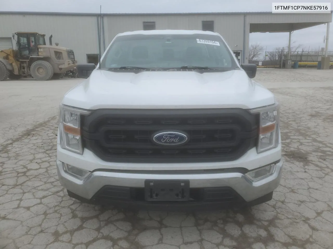 2022 Ford F150 VIN: 1FTMF1CP7NKE57916 Lot: 87269154