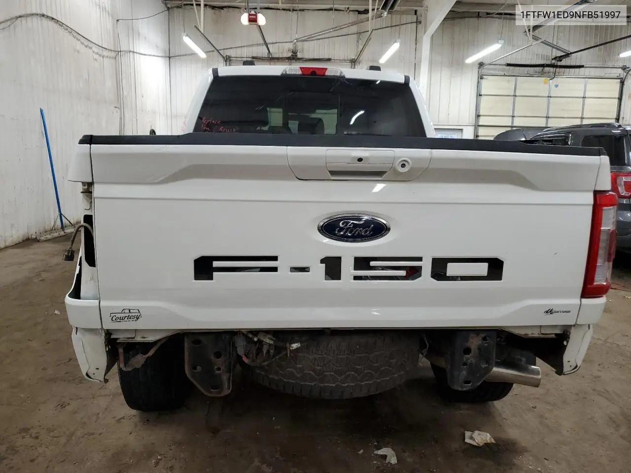 2022 Ford F150 Supercrew VIN: 1FTFW1ED9NFB51997 Lot: 87738745