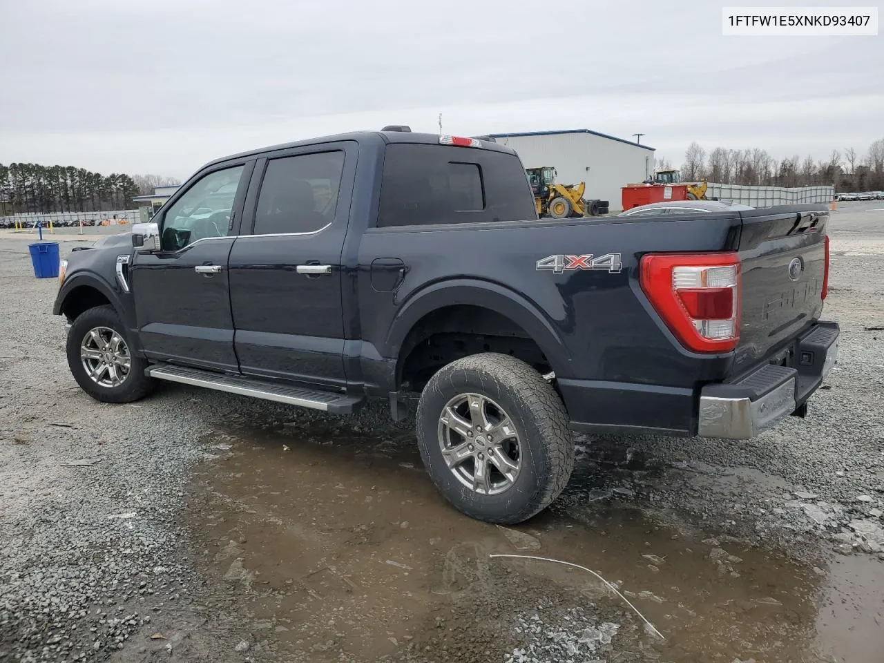2022 Ford F150 Supercrew VIN: 1FTFW1E5XNKD93407 Lot: 89316215