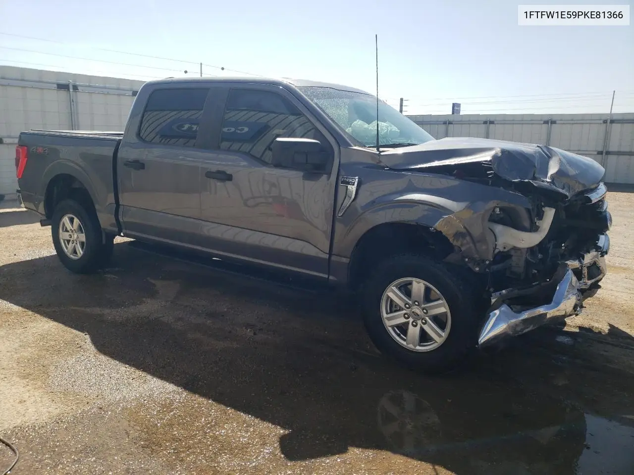 2023 Ford F150 Supercrew VIN: 1FTFW1E59PKE81366 Lot: 51338055