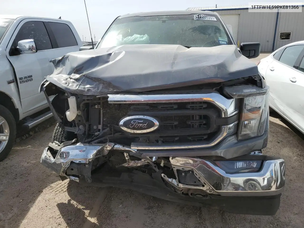 2023 Ford F150 Supercrew VIN: 1FTFW1E59PKE81366 Lot: 51338055