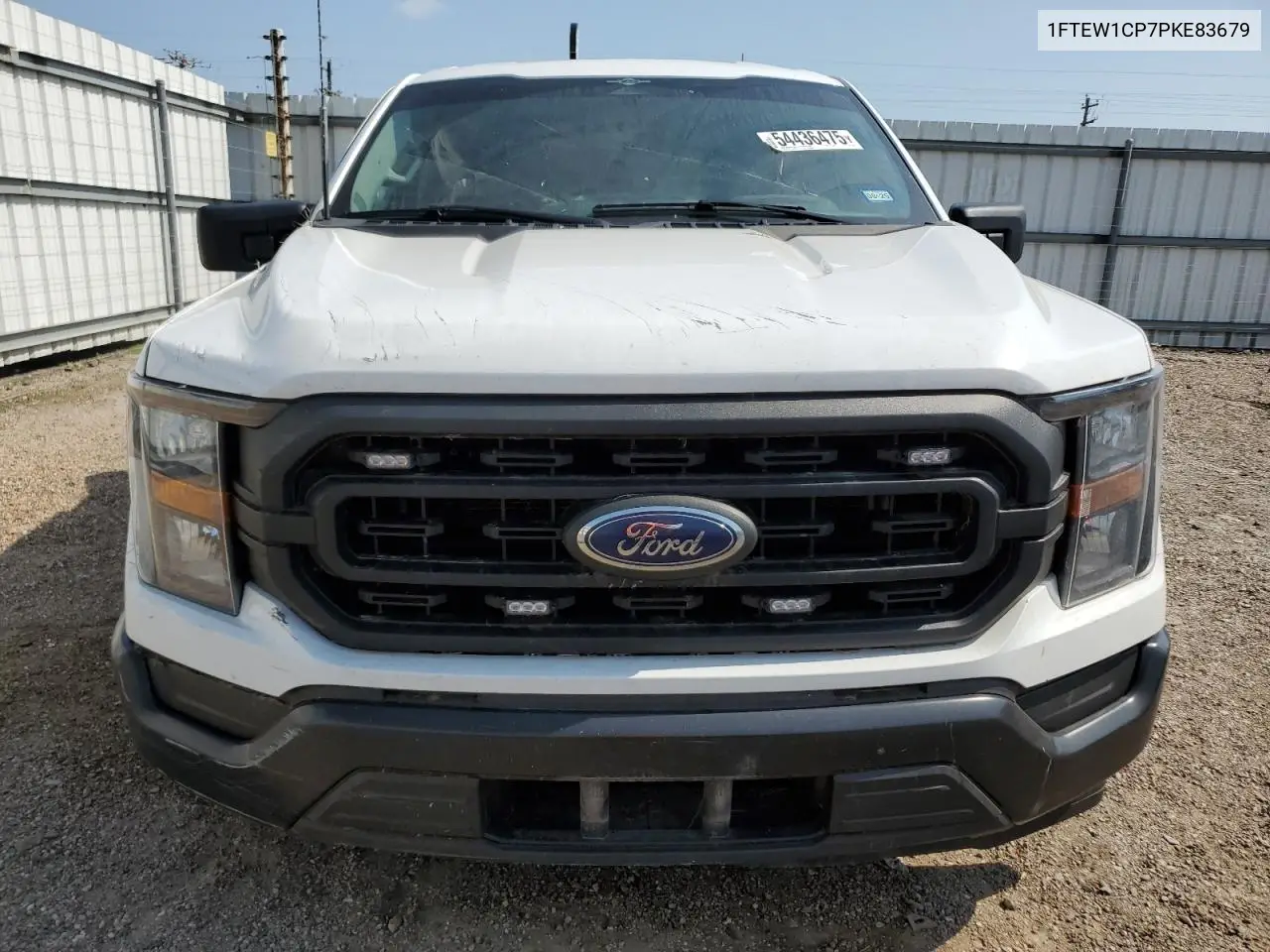 2023 Ford F150 Supercrew VIN: 1FTEW1CP7PKE83679 Lot: 54436475