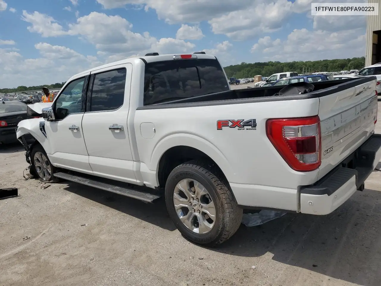 2023 Ford F150 Supercrew VIN: 1FTFW1E80PFA90223 Lot: 56847335