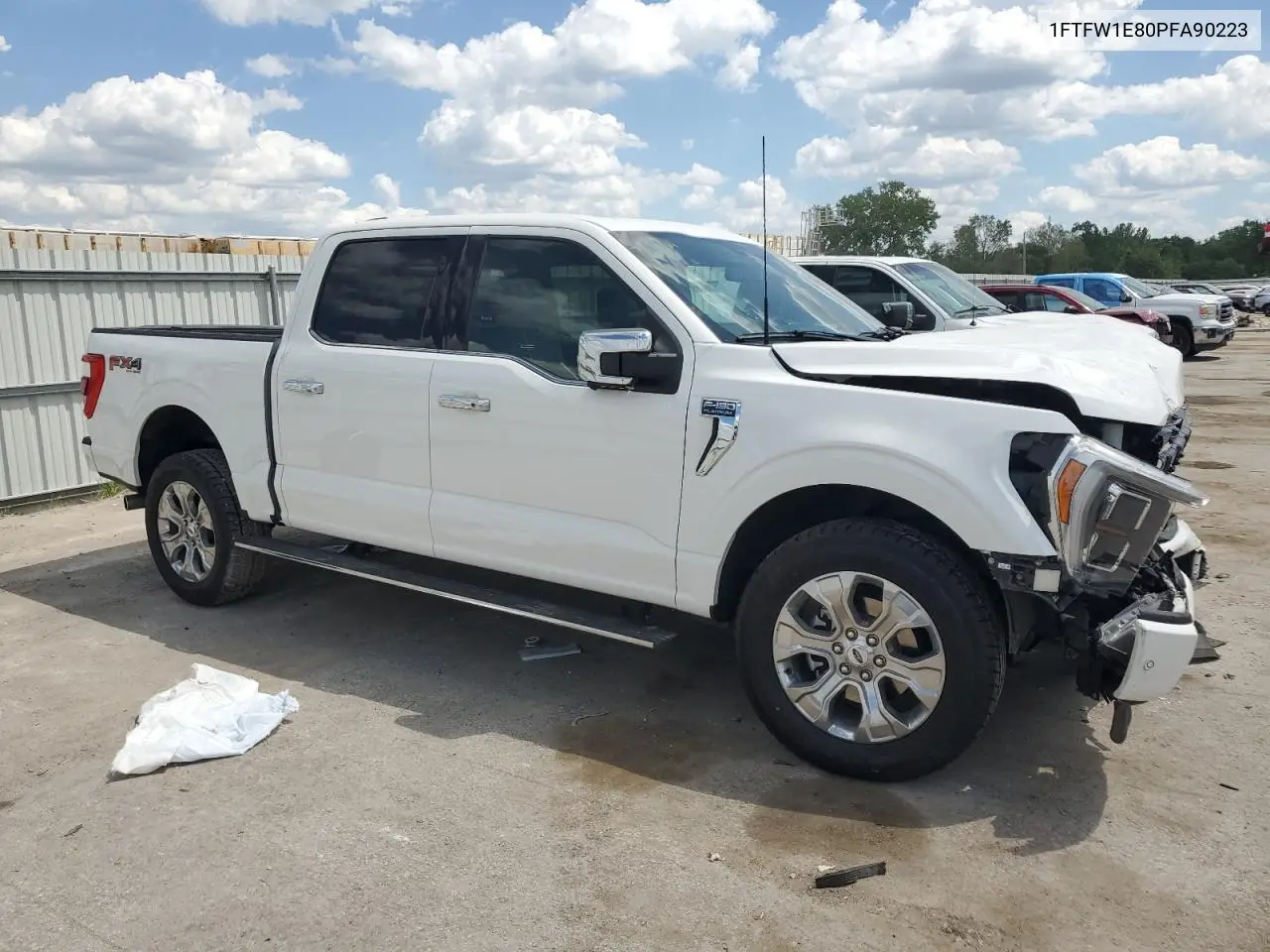 2023 Ford F150 Supercrew VIN: 1FTFW1E80PFA90223 Lot: 56847335