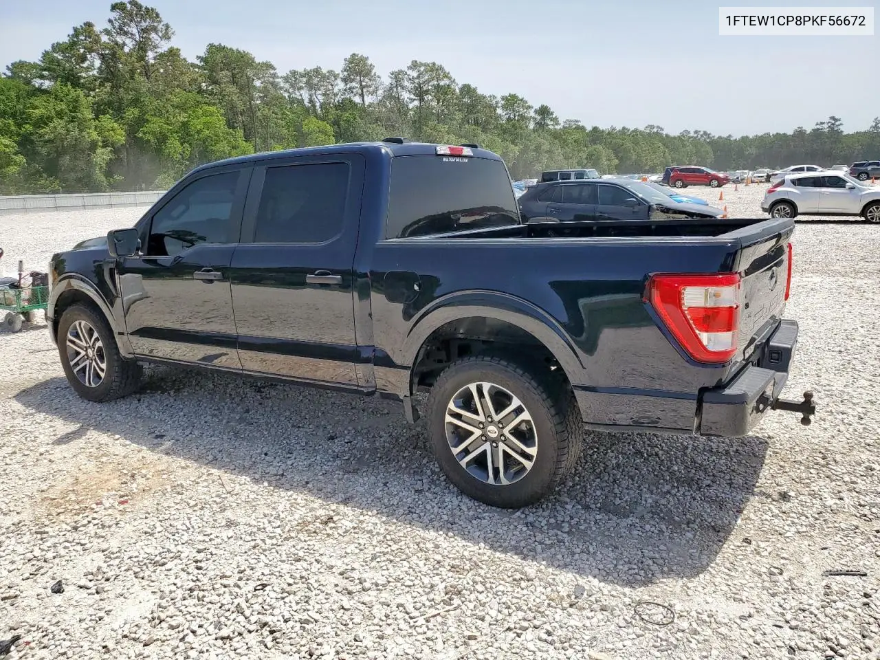 2023 Ford F150 Supercrew VIN: 1FTEW1CP8PKF56672 Lot: 56911865