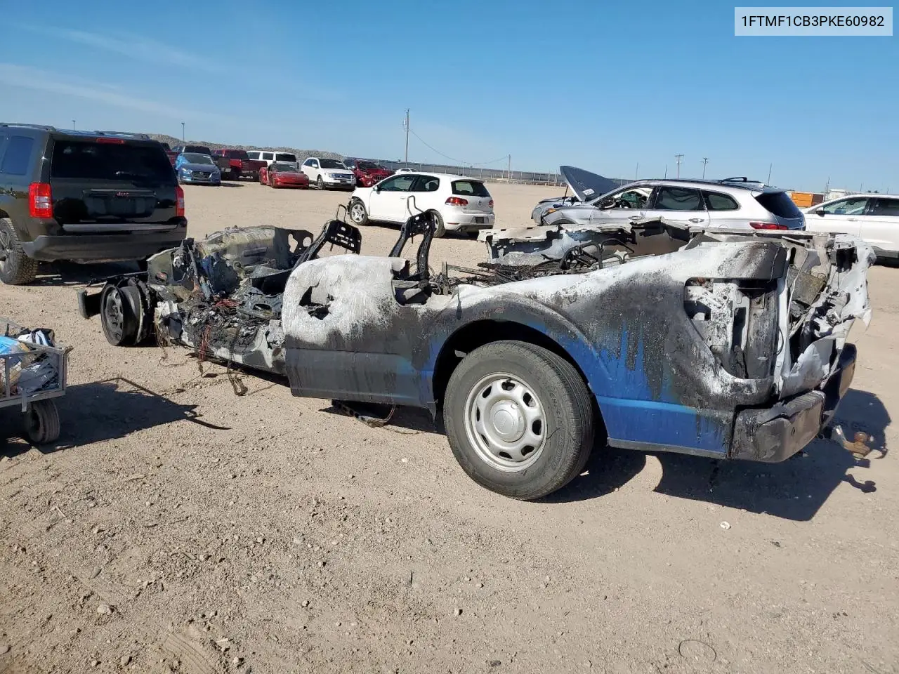 2023 Ford F150 VIN: 1FTMF1CB3PKE60982 Lot: 57237485