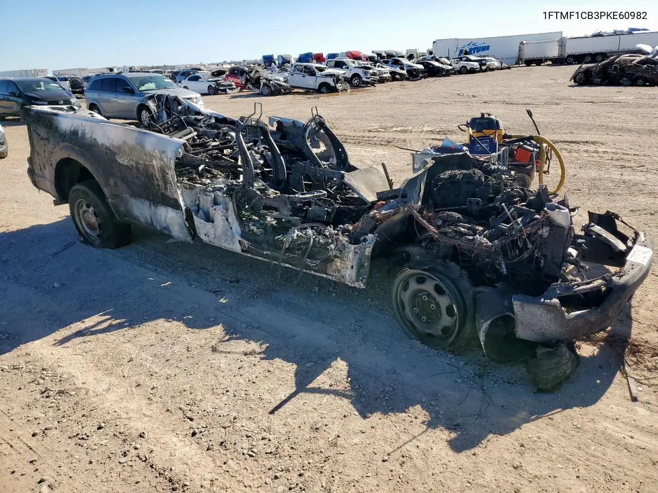 2023 Ford F150 VIN: 1FTMF1CB3PKE60982 Lot: 57237485