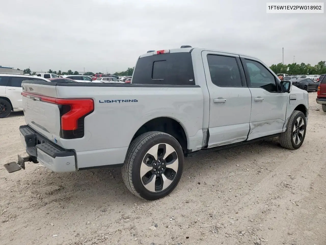 2023 Ford F150 Lightning Pro VIN: 1FT6W1EV2PWG18902 Lot: 58089765