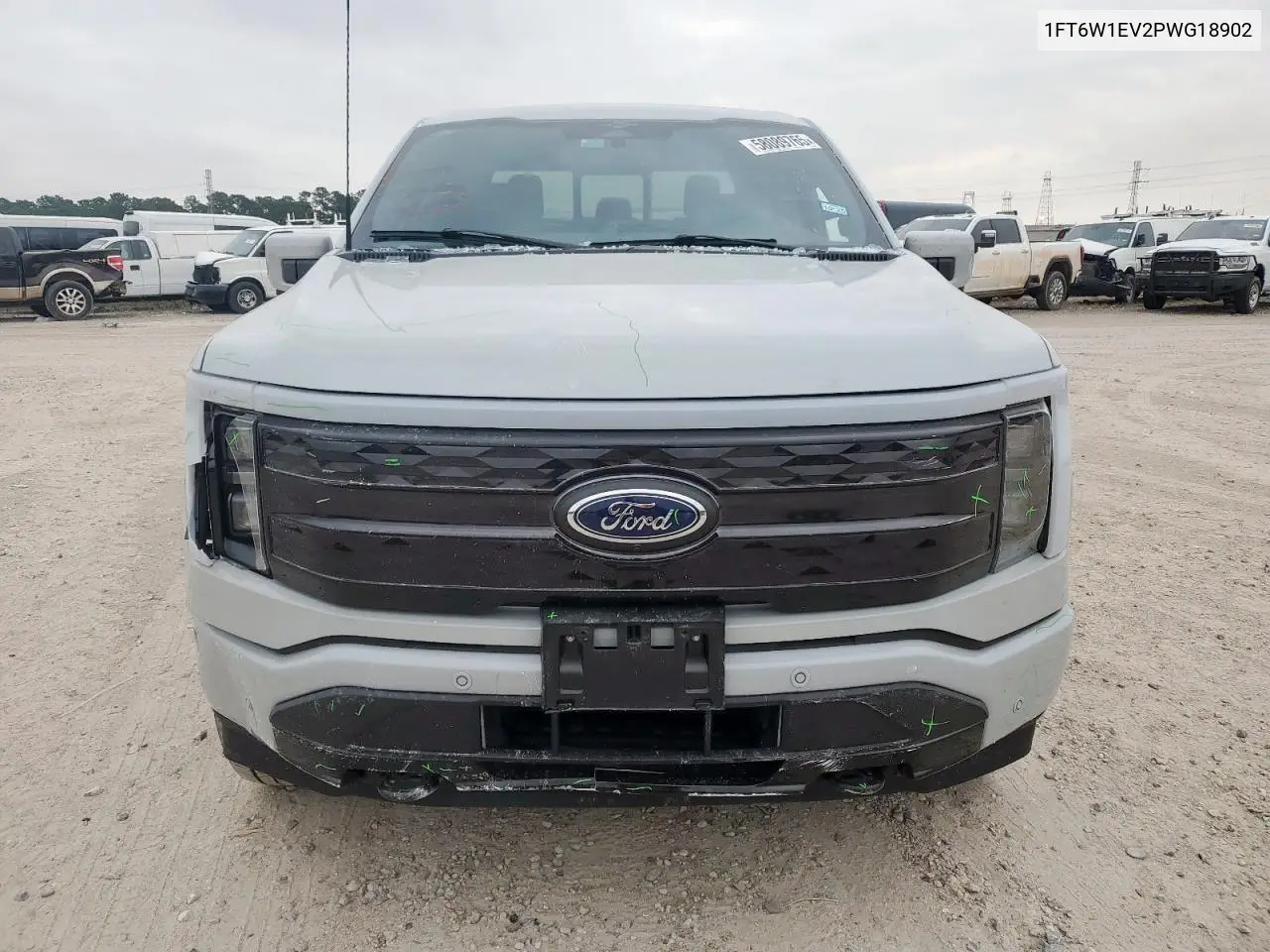 2023 Ford F150 Lightning Pro VIN: 1FT6W1EV2PWG18902 Lot: 58089765