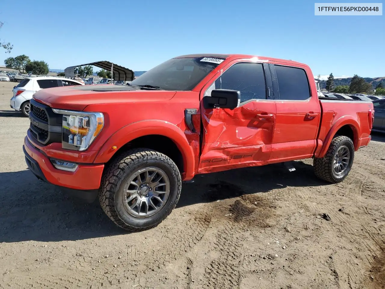2023 Ford F150 Supercrew VIN: 1FTFW1E56PKD00448 Lot: 66166065