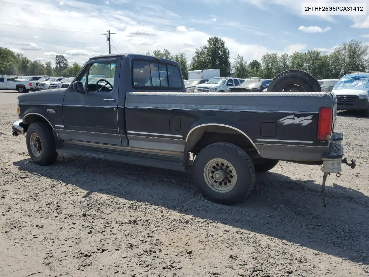 1993 Ford F250 VIN: 2FTHF26G5PCA31412 Lot: 61499365