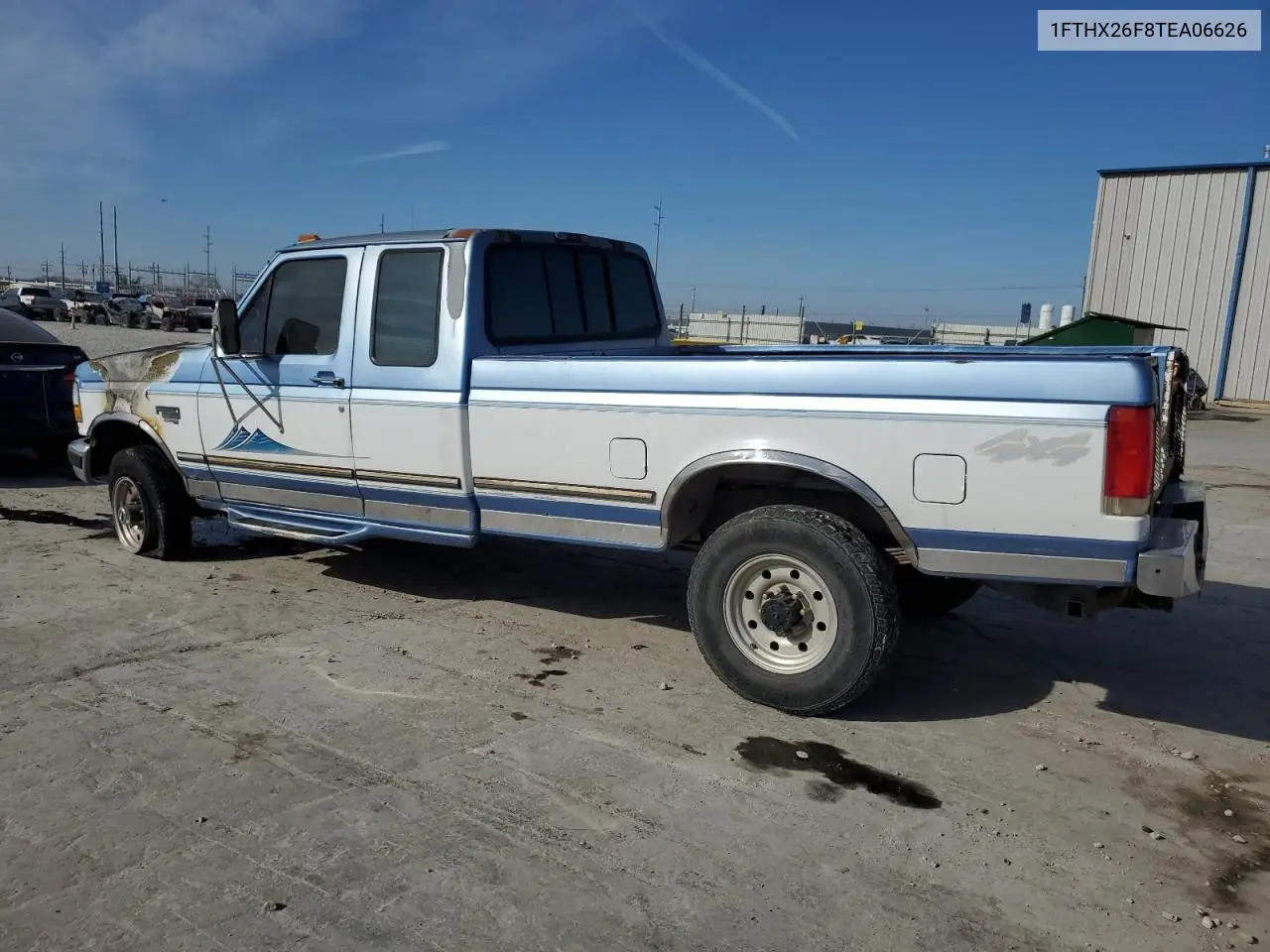 1996 Ford F250 VIN: 1FTHX26F8TEA06626 Lot: 43053205