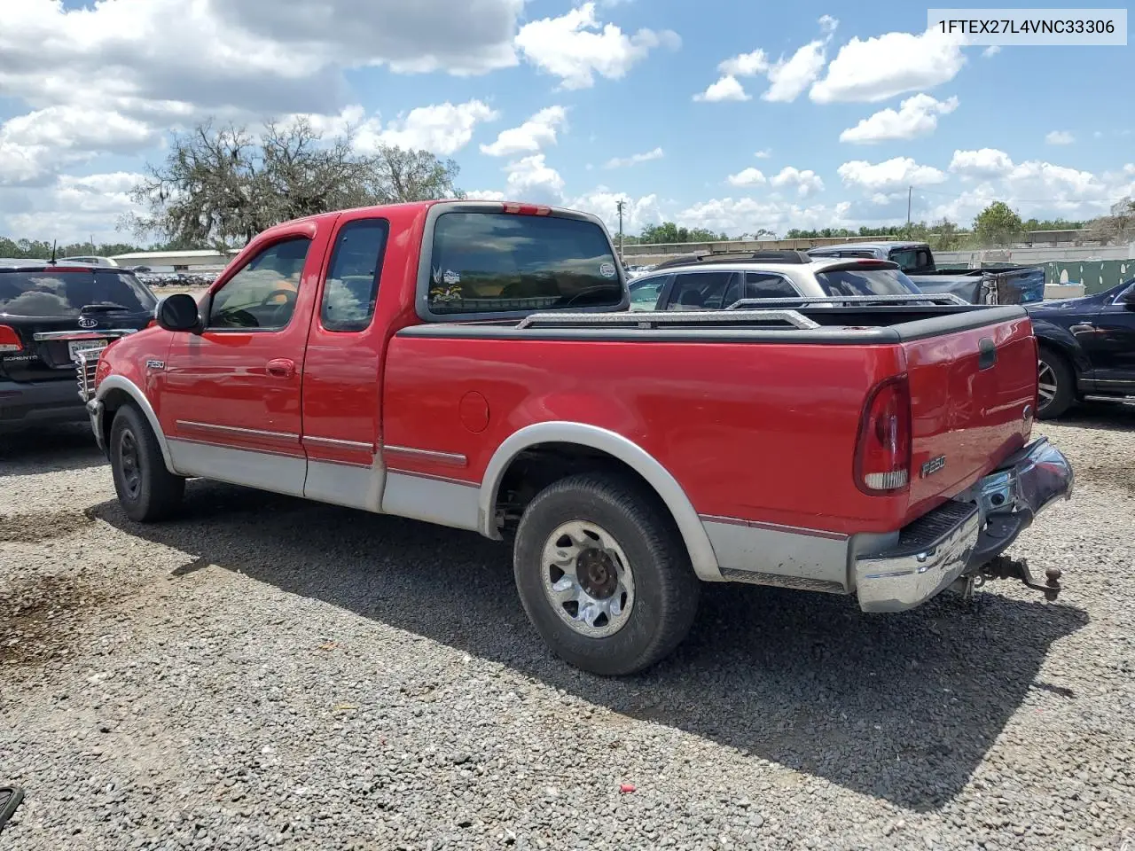 1997 Ford F250 VIN: 1FTEX27L4VNC33306 Lot: 57022365