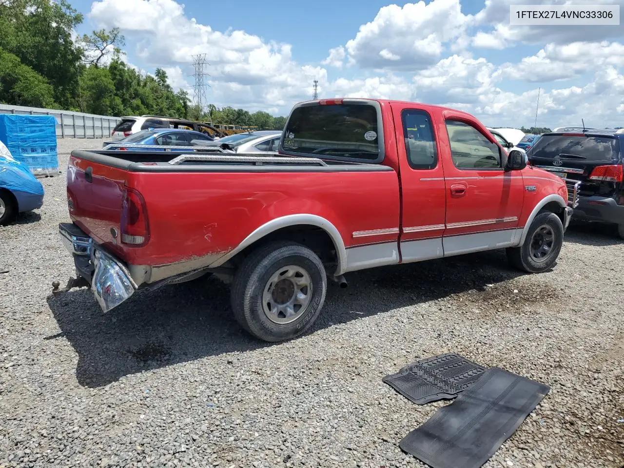 1997 Ford F250 VIN: 1FTEX27L4VNC33306 Lot: 57022365