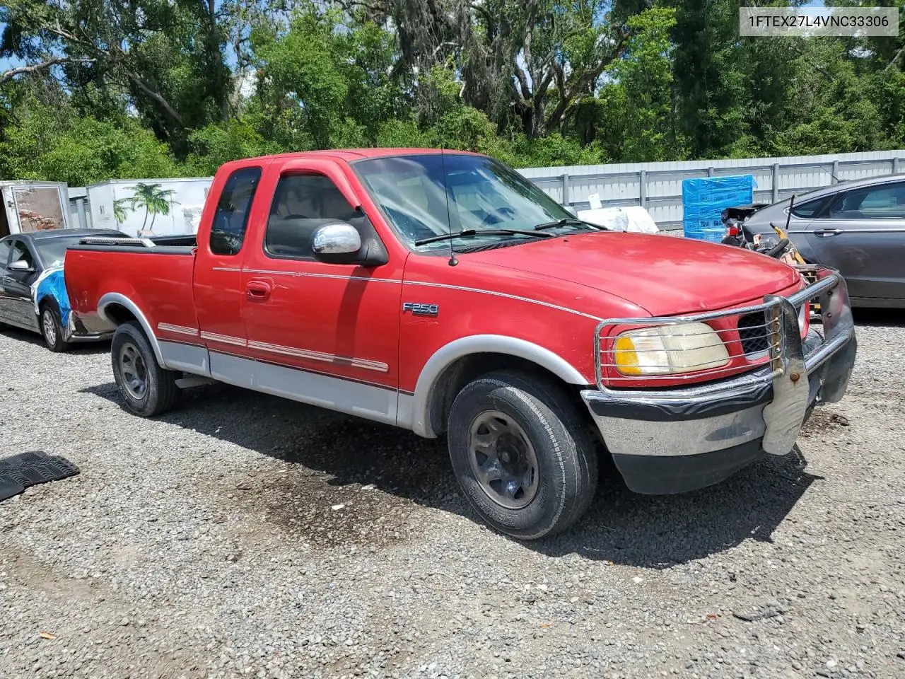 1997 Ford F250 VIN: 1FTEX27L4VNC33306 Lot: 57022365