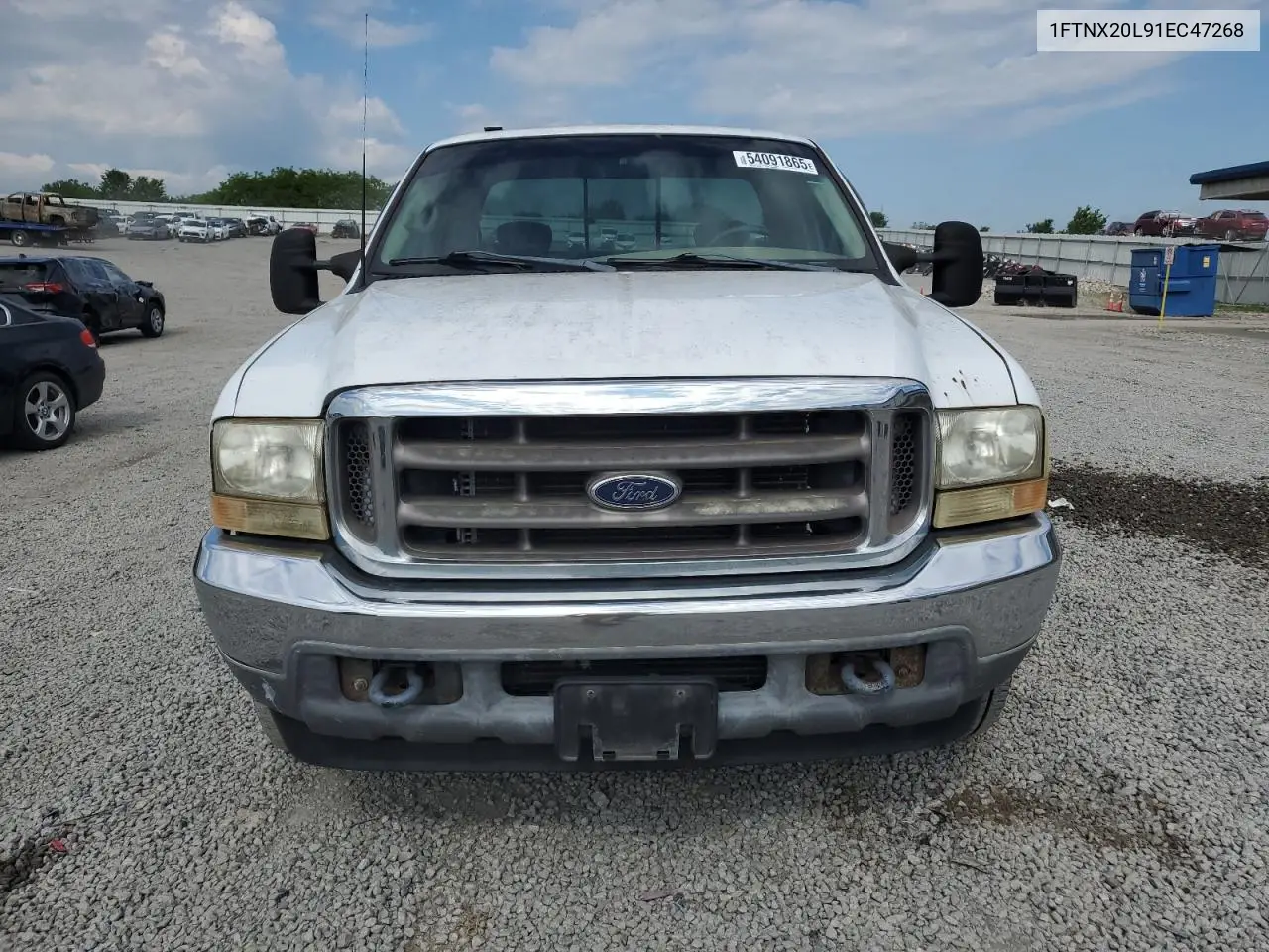 2001 Ford F250 Super Duty VIN: 1FTNX20L91EC47268 Lot: 54091865