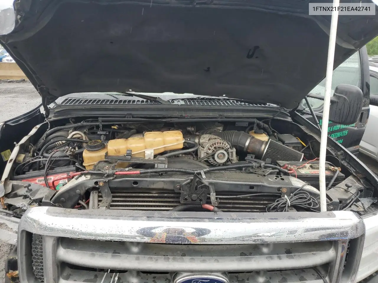 2001 Ford F250 Super Duty VIN: 1FTNX21F21EA42741 Lot: 57025675
