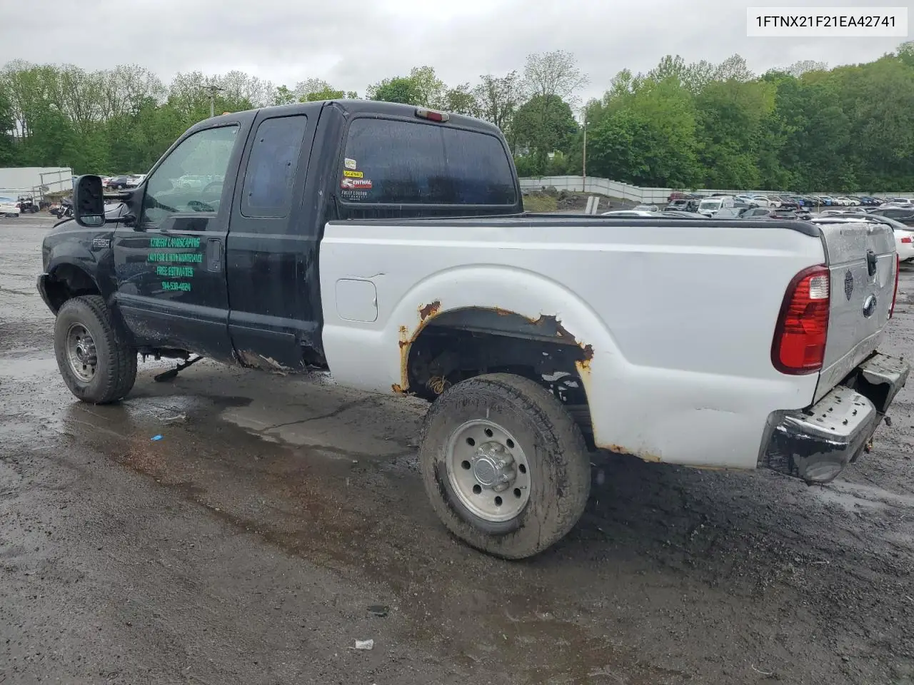 2001 Ford F250 Super Duty VIN: 1FTNX21F21EA42741 Lot: 57025675