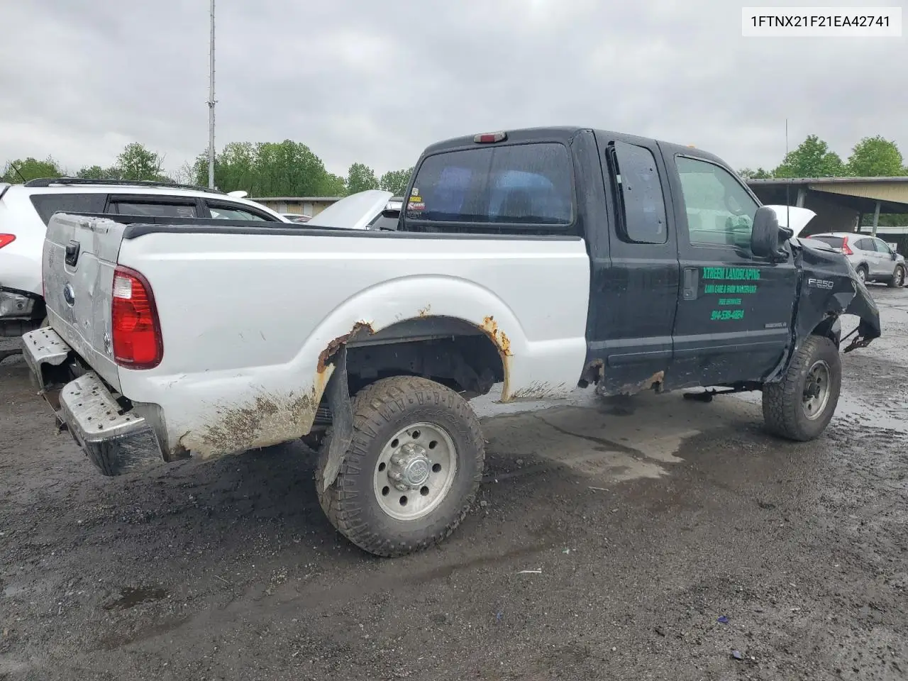 2001 Ford F250 Super Duty VIN: 1FTNX21F21EA42741 Lot: 57025675