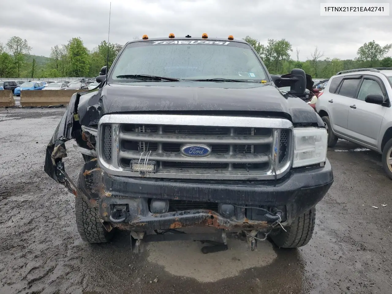 2001 Ford F250 Super Duty VIN: 1FTNX21F21EA42741 Lot: 57025675