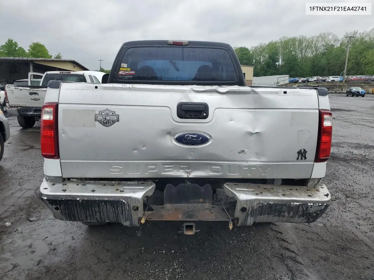 2001 Ford F250 Super Duty VIN: 1FTNX21F21EA42741 Lot: 57025675