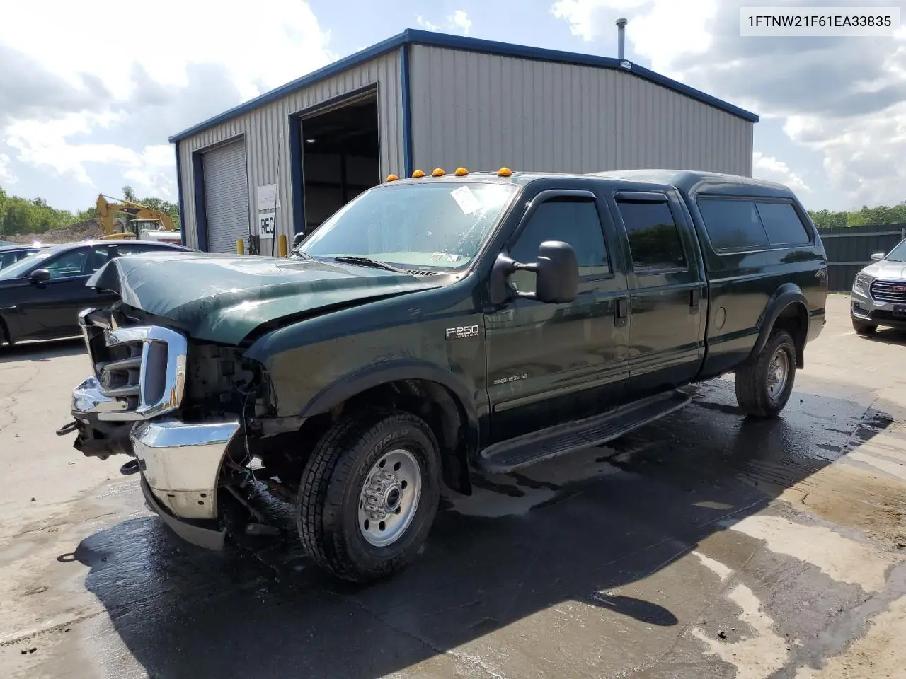 2001 Ford F250 Super Duty VIN: 1FTNW21F61EA33835 Lot: 61712135