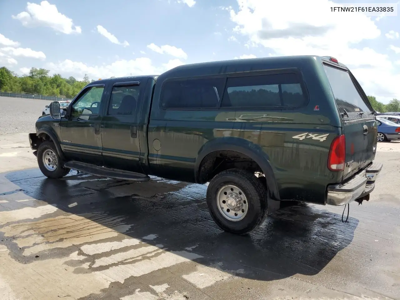 2001 Ford F250 Super Duty VIN: 1FTNW21F61EA33835 Lot: 61712135