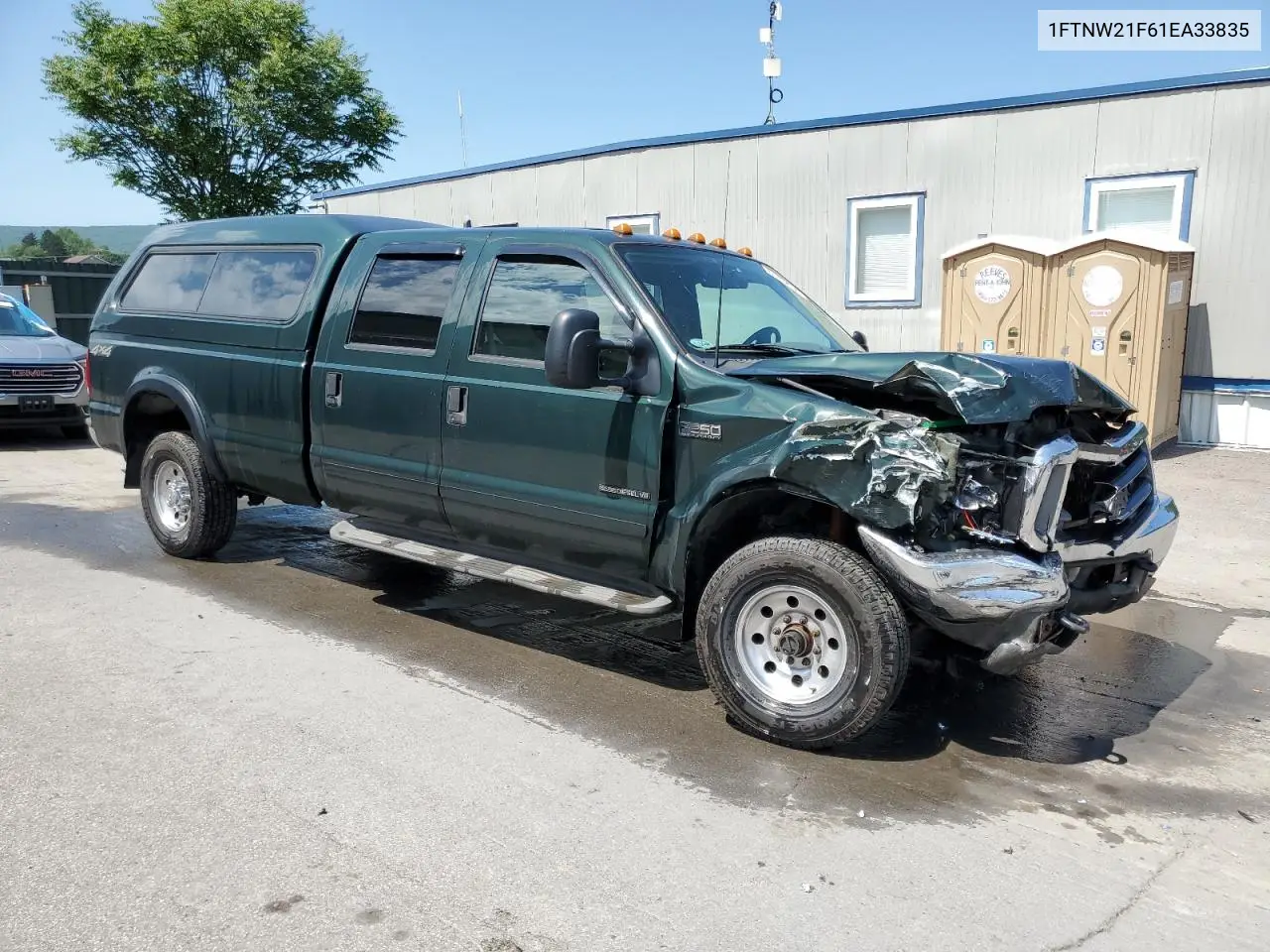2001 Ford F250 Super Duty VIN: 1FTNW21F61EA33835 Lot: 61712135