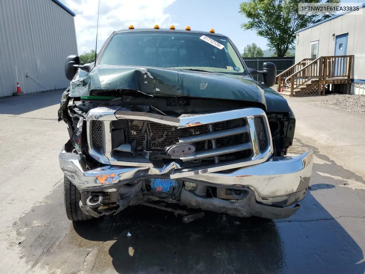 2001 Ford F250 Super Duty VIN: 1FTNW21F61EA33835 Lot: 61712135