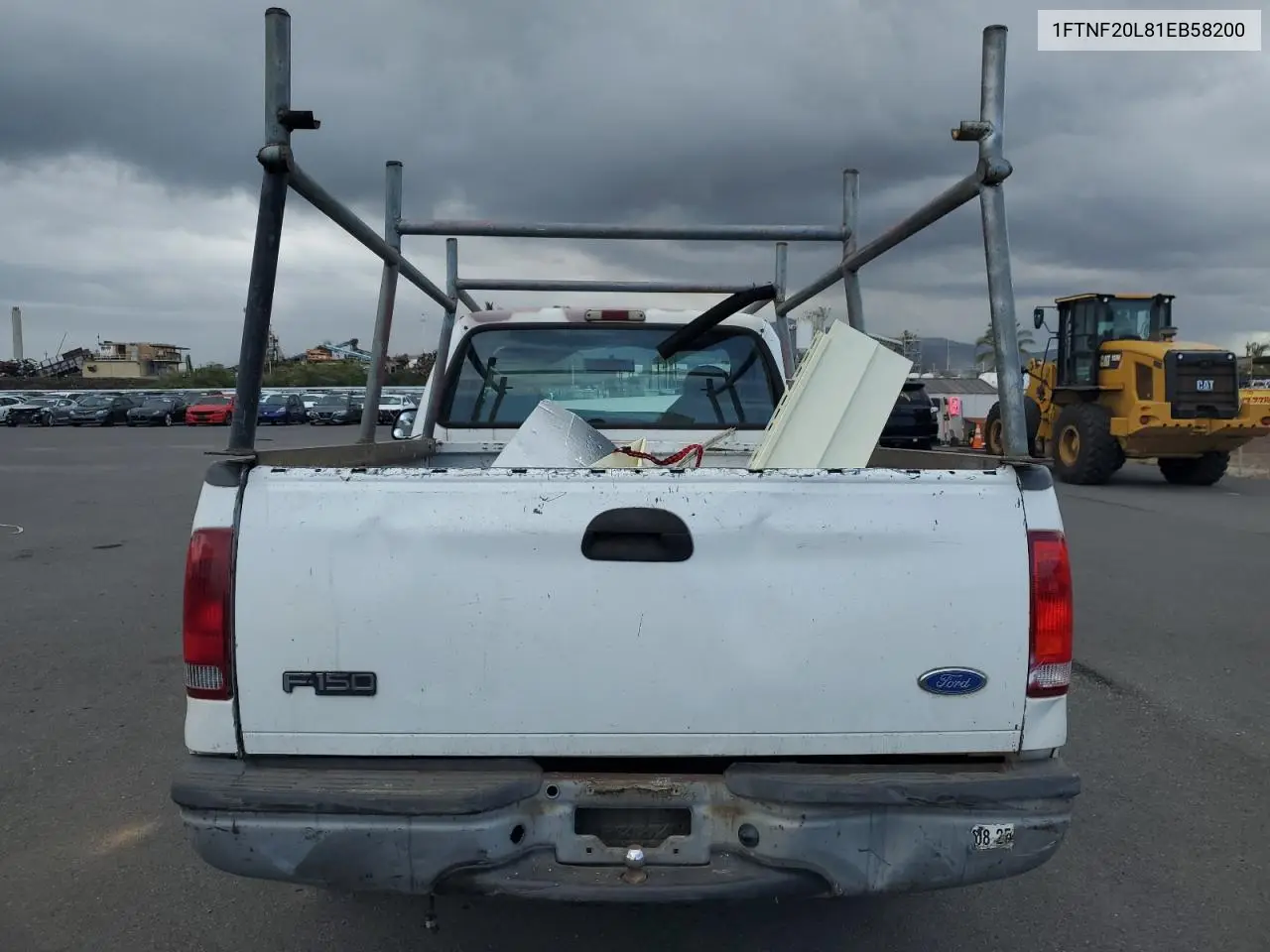 2001 Ford F250 Super Duty VIN: 1FTNF20L81EB58200 Lot: 62792865