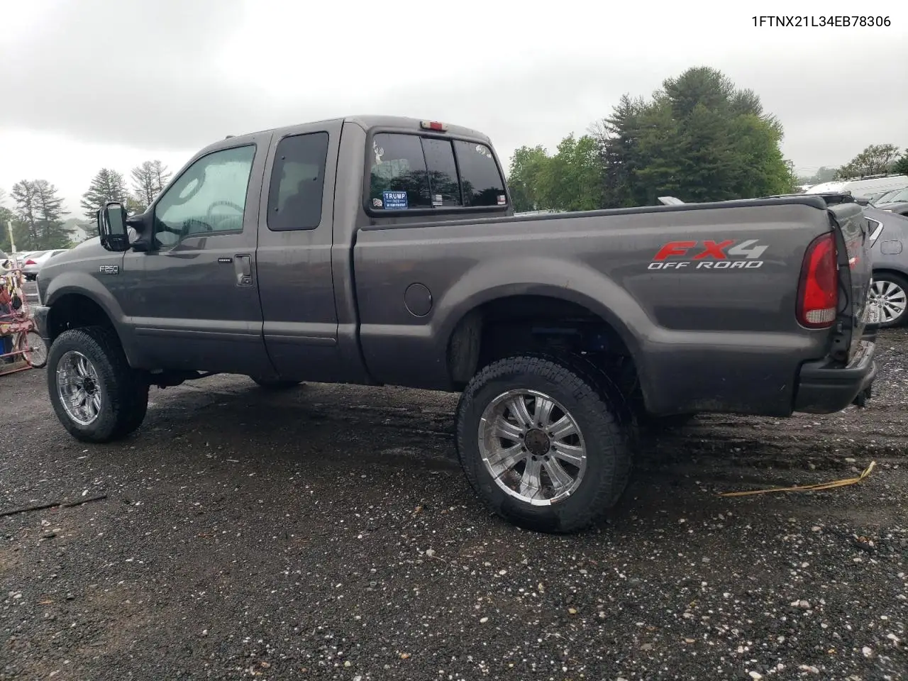 2004 Ford F250 Super Duty VIN: 1FTNX21L34EB78306 Lot: 55999695