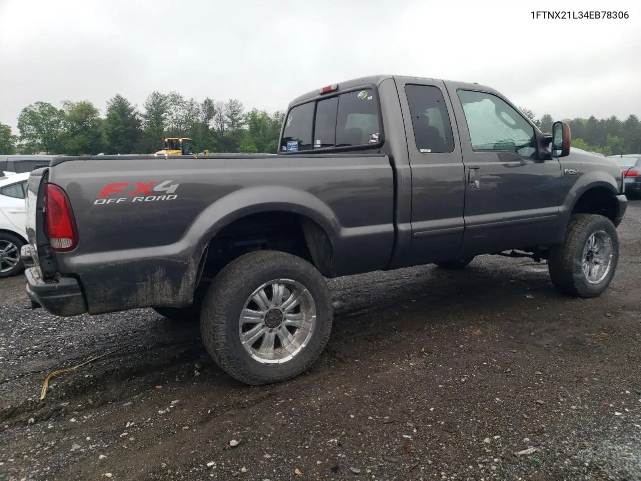 2004 Ford F250 Super Duty VIN: 1FTNX21L34EB78306 Lot: 55999695