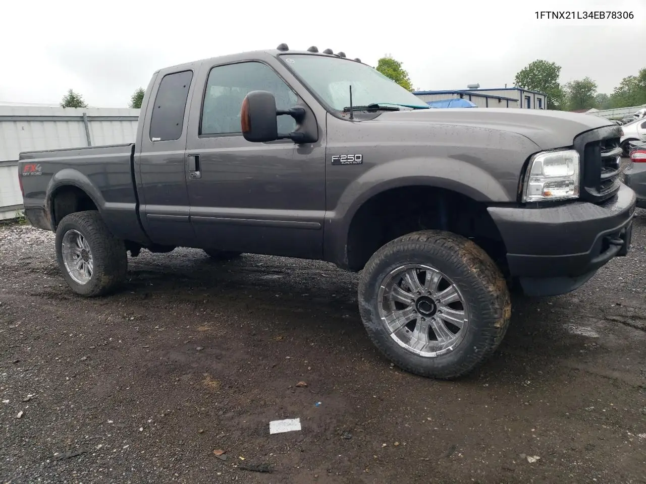 2004 Ford F250 Super Duty VIN: 1FTNX21L34EB78306 Lot: 55999695