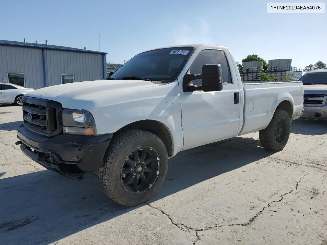 2004 Ford F250 Super Duty VIN: 1FTNF20L94EA54075 Lot: 56751955