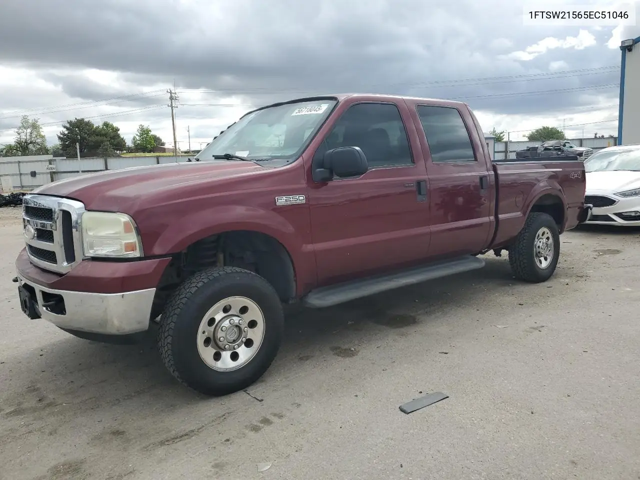 2005 Ford F250 Super Duty VIN: 1FTSW21565EC51046 Lot: 56718045