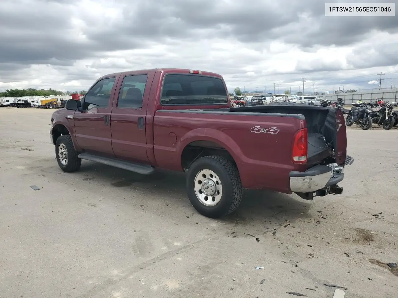 2005 Ford F250 Super Duty VIN: 1FTSW21565EC51046 Lot: 56718045