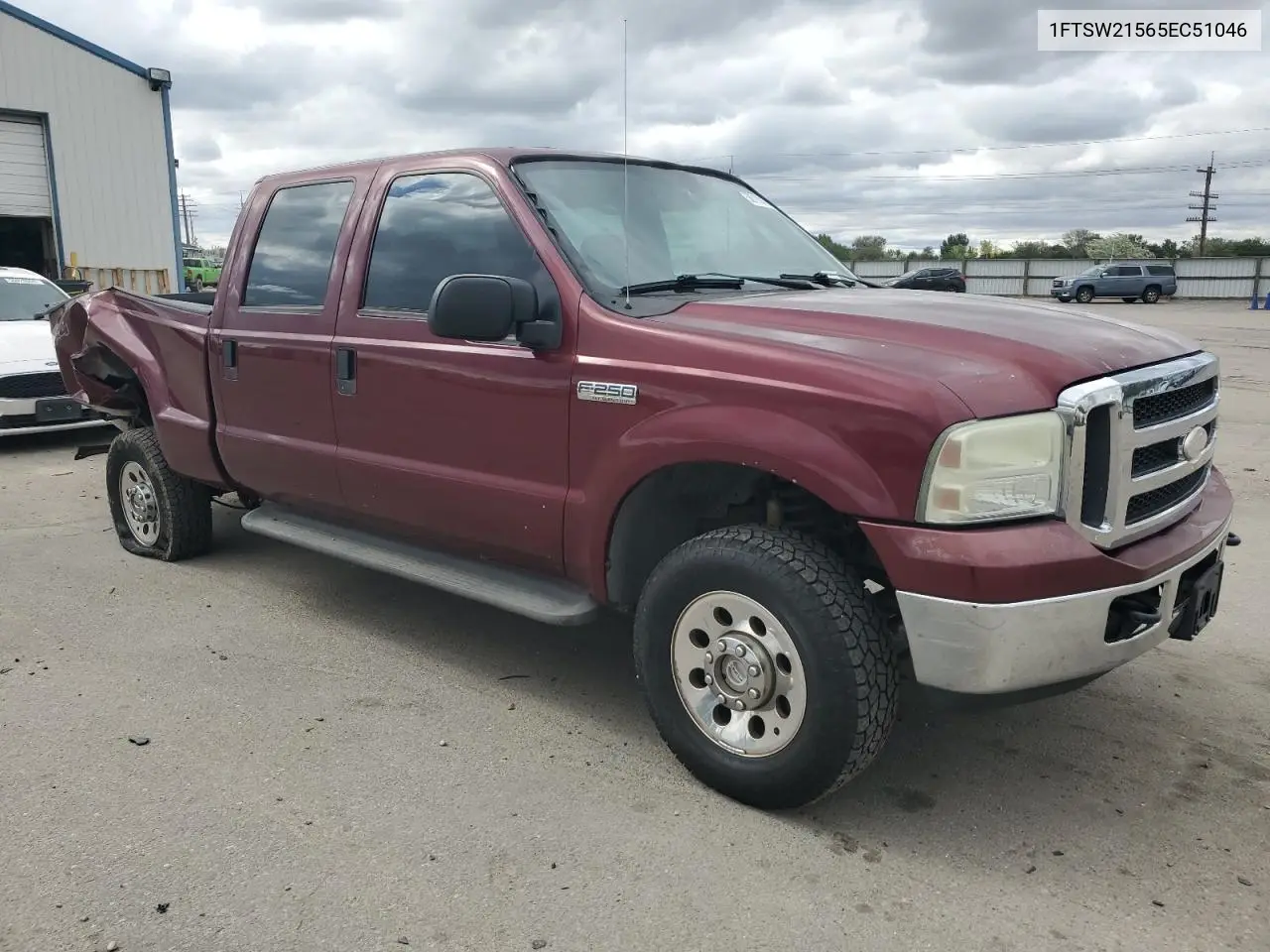 2005 Ford F250 Super Duty VIN: 1FTSW21565EC51046 Lot: 56718045