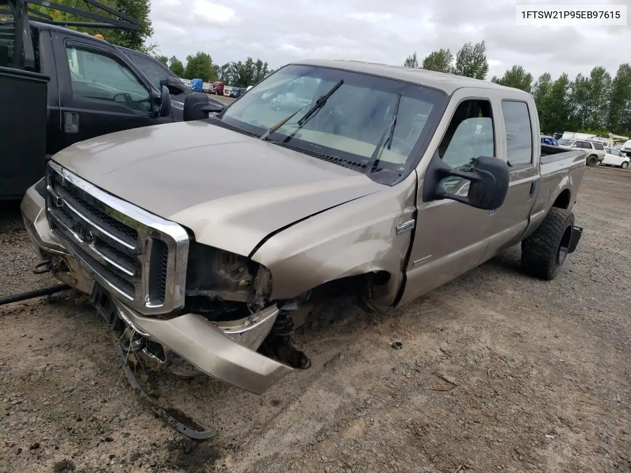 2005 Ford F250 Super Duty VIN: 1FTSW21P95EB97615 Lot: 61508645